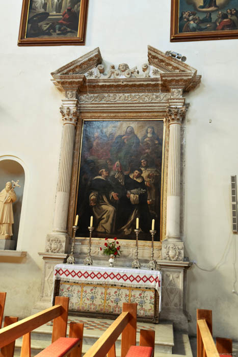 Saint Sebastian's church (Sveti Sebastijan) Dubrovnik in Dubrovnic / CROATIA 