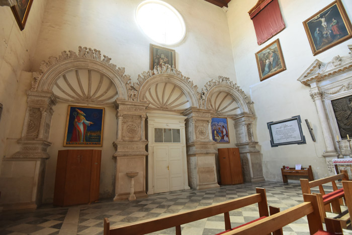 Saint Sebastian's church (Sveti Sebastijan) Dubrovnik in Dubrovnic / CROATIA 