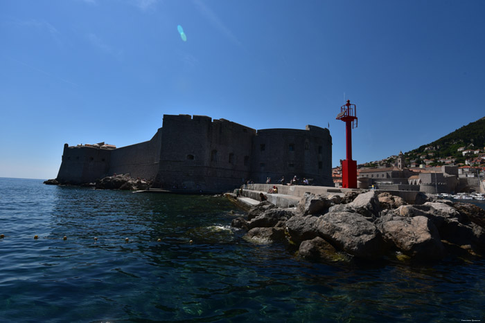 Gebouw Dubrovnik in Dubrovnic / KROATI 