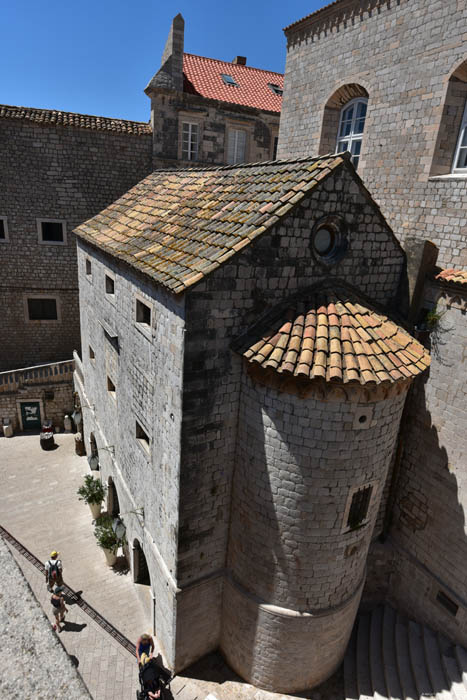 Church Dubrovnik in Dubrovnic / CROATIA 