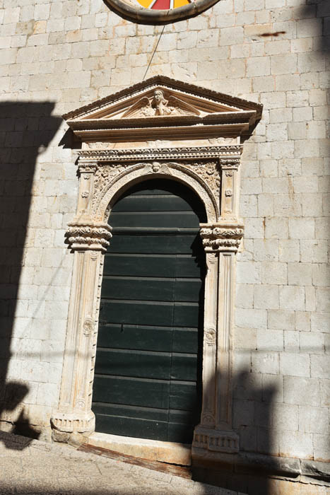 Navjestenja Marijina kerk Dubrovnik in Dubrovnic / KROATI 