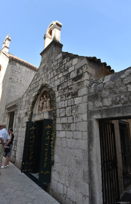 Chapelle Dubrovnik  Dubrovnic / CROATIE 