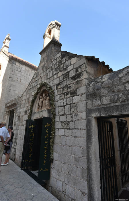 Kapel Dubrovnik in Dubrovnic / KROATI 