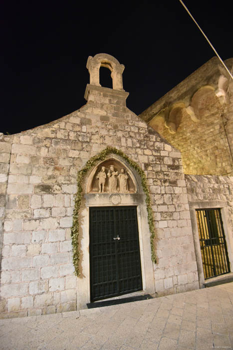 Chapelle Dubrovnik  Dubrovnic / CROATIE 