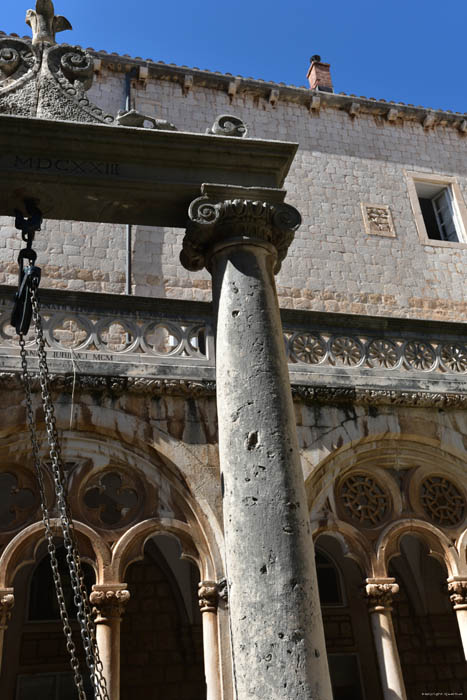 Dominicanes Abbey Dubrovnik in Dubrovnic / CROATIA 