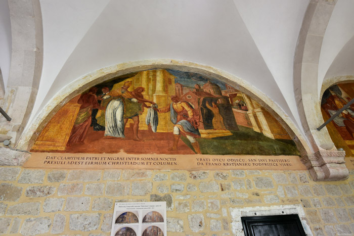 Franciscanes Monastery Dubrovnik in Dubrovnic / CROATIA 