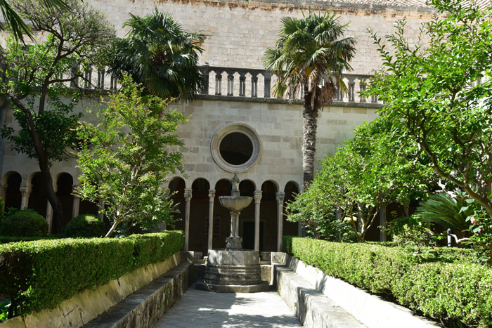 Franciscanes Monastery Dubrovnik in Dubrovnic / CROATIA 