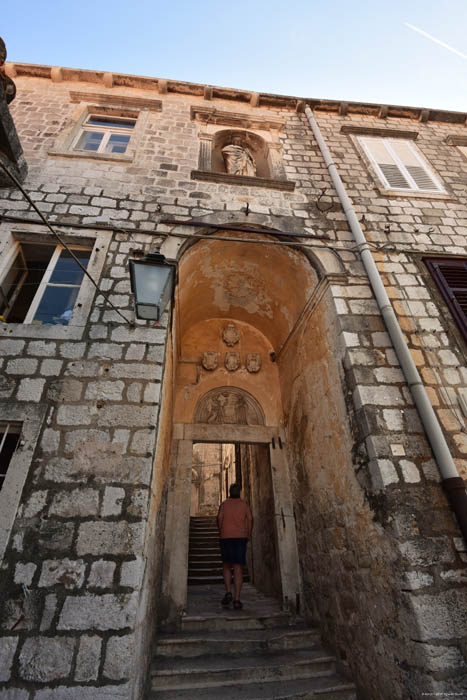Doorgang Dubrovnik in Dubrovnic / KROATI 