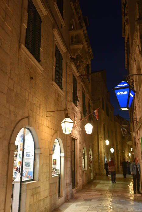 Vue de Rue  Dubrovnik  Dubrovnic / CROATIE 