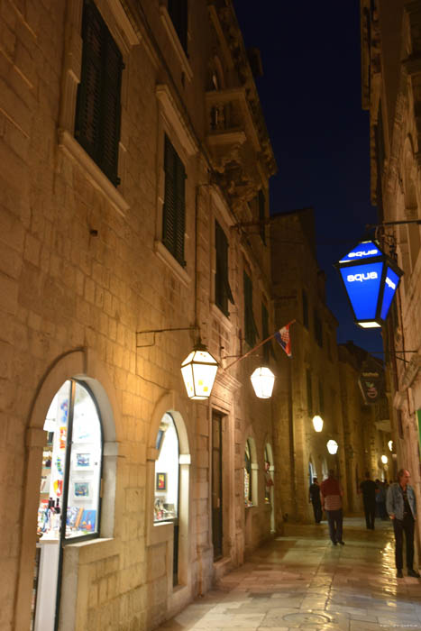 Street View  Dubrovnik in Dubrovnic / CROATIA 