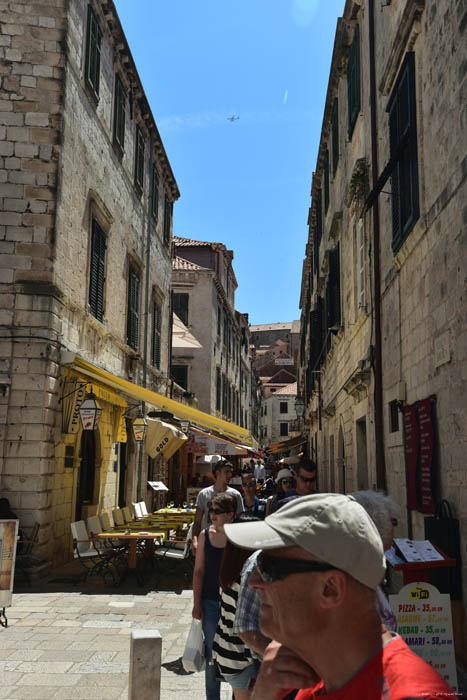 Restaurantjes Dubrovnik in Dubrovnic / KROATI 