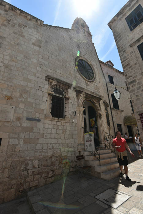 Former Domino church Dubrovnik in Dubrovnic / CROATIA 