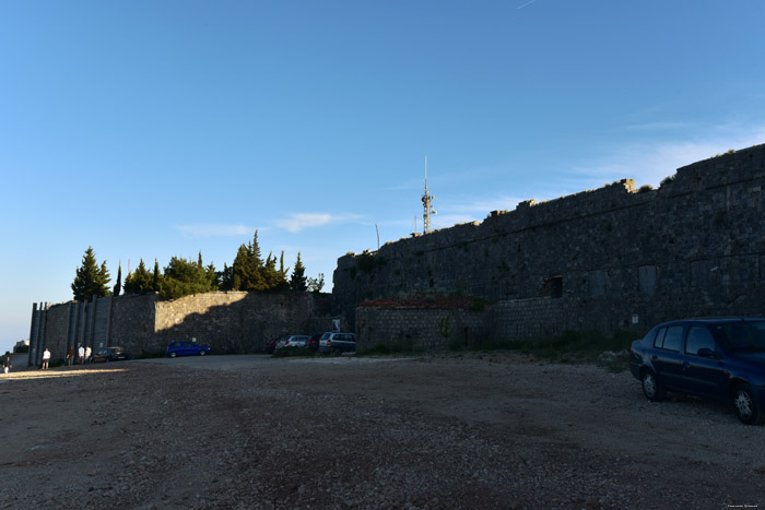 Imperial Fort Dubrovnik in Dubrovnic / CROATIA 