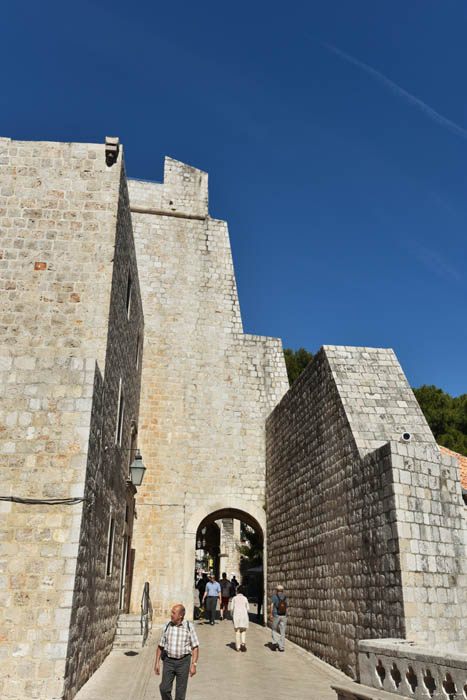 Od Ploca Poort Dubrovnik in Dubrovnic / KROATI 