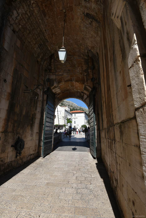 Od Ploca Gate Dubrovnik in Dubrovnic / CROATIA 