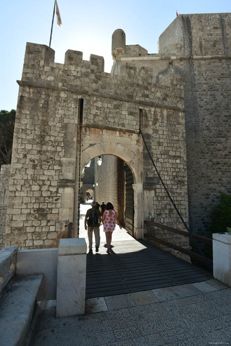 Od Ploca Poort Dubrovnik in Dubrovnic / KROATI 