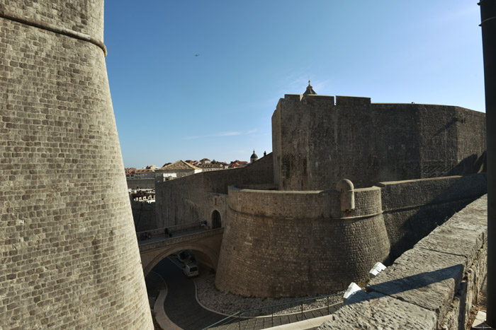 Od Ploca Gate Dubrovnik in Dubrovnic / CROATIA 