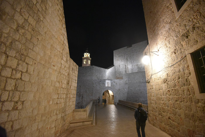 Od Ploca Poort Dubrovnik in Dubrovnic / KROATI 