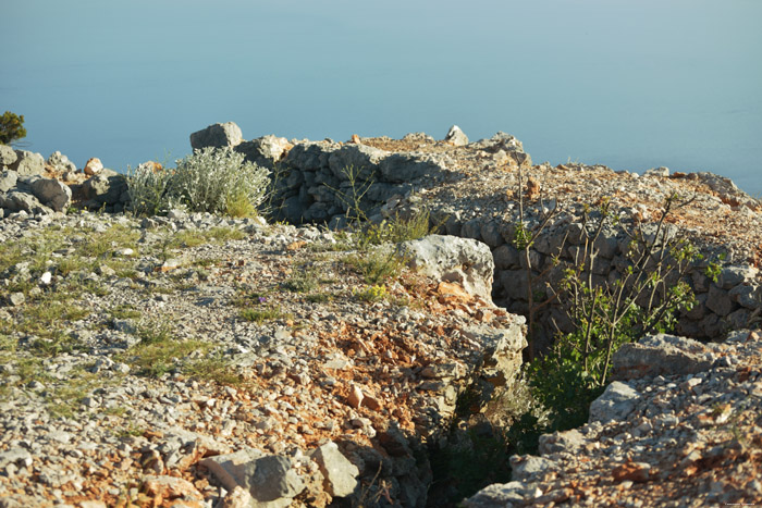 Loopgrachten Dubrovnik in Dubrovnic / KROATI 