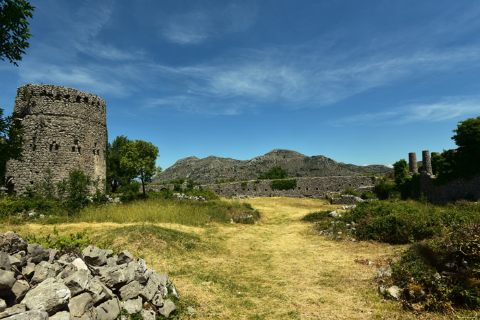 Ruines de Chteau Dillultnnum Fortress Hutovo  Neum / Bosnie-Herzegovina 