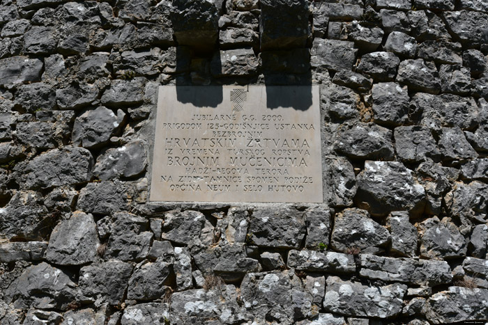 Burchtrune Dillultnnum Fortress Hutovo in Neum / Boznie-Herzegovina 