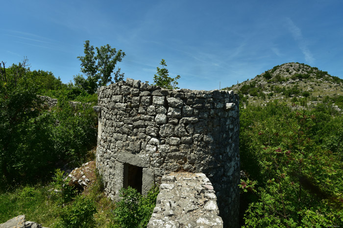 Ruines de Chteau Dillultnnum Fortress Hutovo  Neum / Bosnie-Herzegovina 