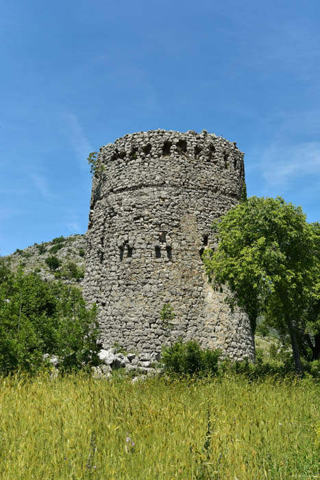 Burchtrune Dillultnnum Fortress Hutovo in Neum / Boznie-Herzegovina 