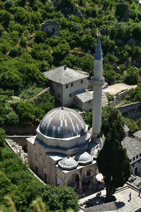 Mosque Pocitelj in Capljina / Bosnia-Herzegovina 