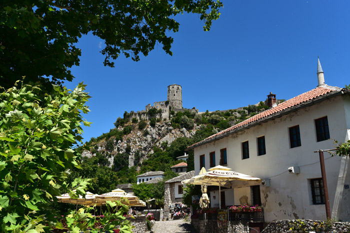 Stadzichten Pocitelj in Capljina / Boznie-Herzegovina 