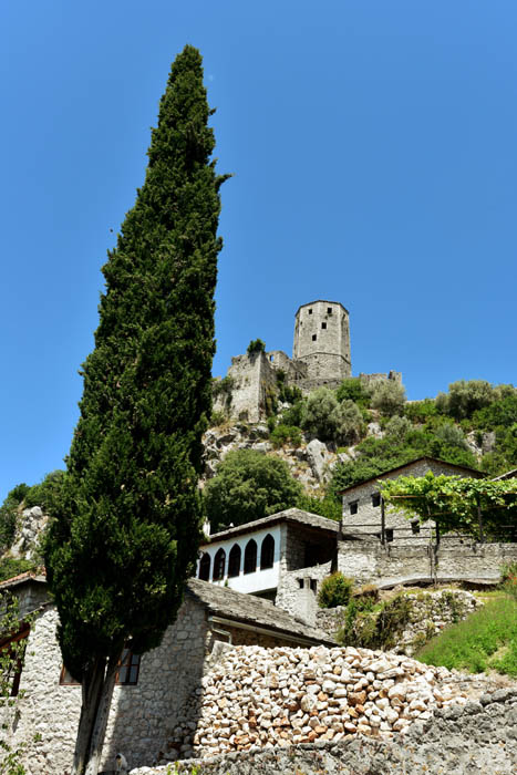 Vues de Ville Pocitelj  Capljina / Bosnie-Herzegovina 