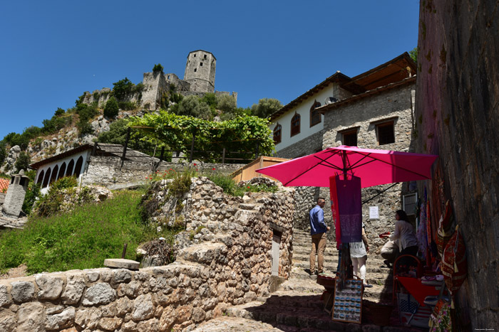 Stadzichten Pocitelj in Capljina / Boznie-Herzegovina 