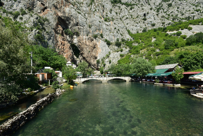 Sources of Buna River Blagaj / Bosnia-Herzegovina 