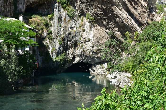 Sources of Buna River Blagaj / Bosnia-Herzegovina 