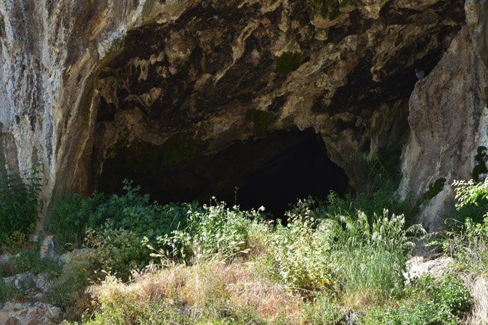 Rocher avec Caves Blagaj / Bosnie-Herzegovina 