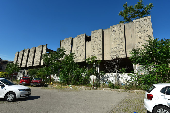 Ruins Mostar / Bosnia-Herzegovina 