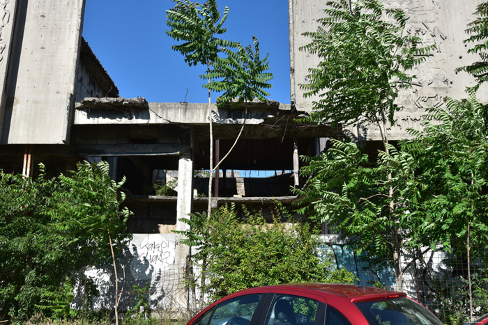 Ruins Mostar / Bosnia-Herzegovina 