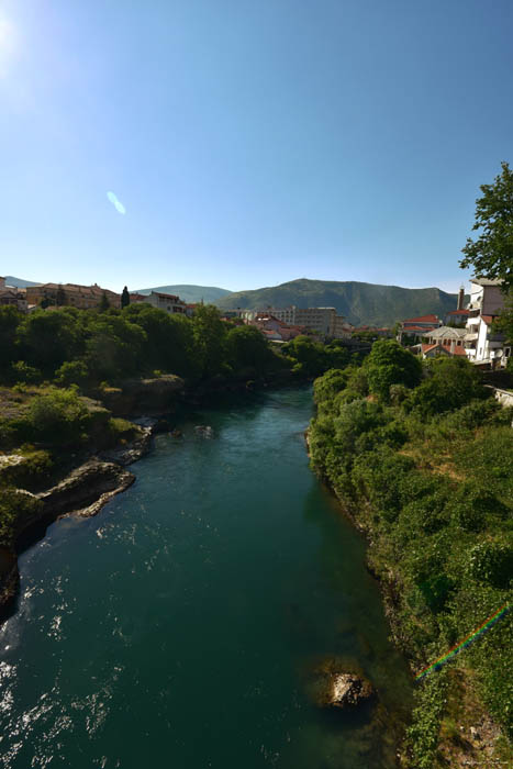 Rivire Neretva Mostar / Bosnie-Herzegovina 