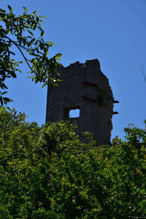 Ruins of Castle - City Walls Ston / CROATIA 