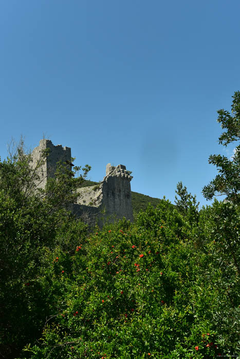 Ruins of Castle - City Walls Ston / CROATIA 