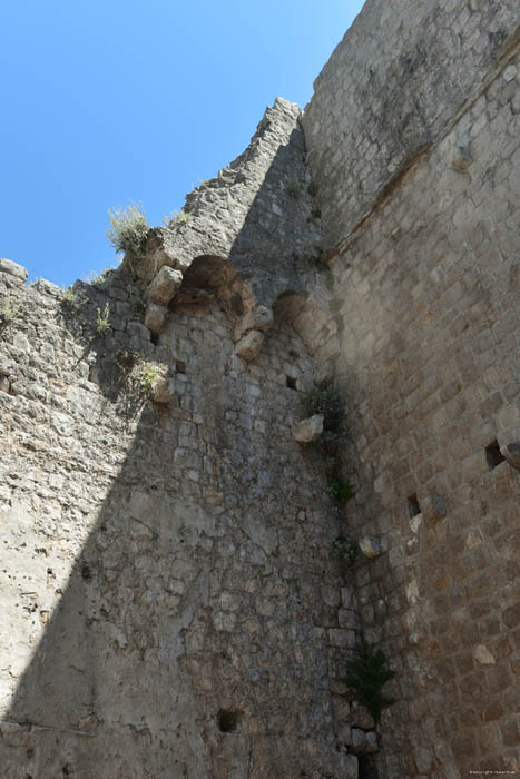 Ruins of Castle - City Walls Ston / CROATIA 