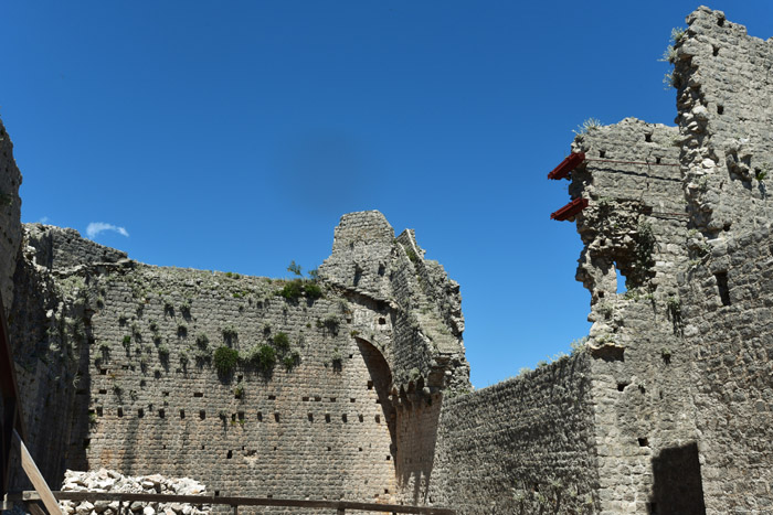 Ruins of Castle - City Walls Ston / CROATIA 