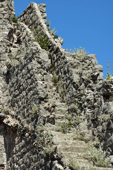 Ruins of Castle - City Walls Ston / CROATIA 