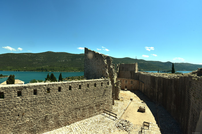 Ruins of Castle - City Walls Ston / CROATIA 