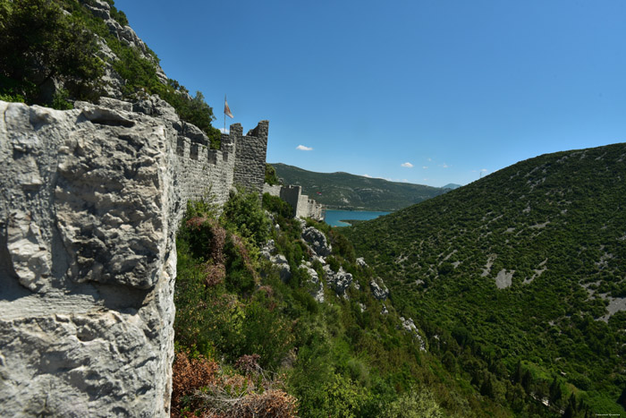 Ruins of Castle - City Walls Ston / CROATIA 