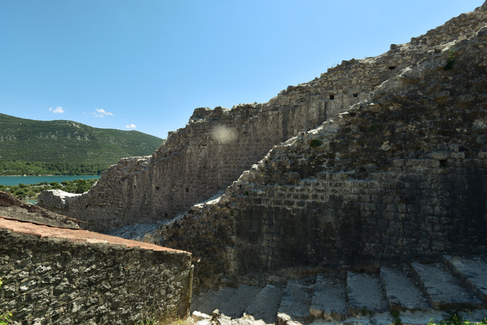 Ruins of Castle - City Walls Ston / CROATIA 