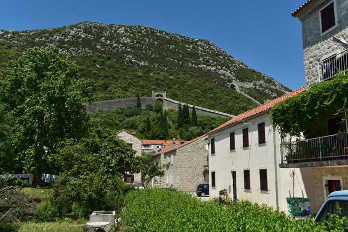 Ruins of Castle - City Walls Ston / CROATIA 