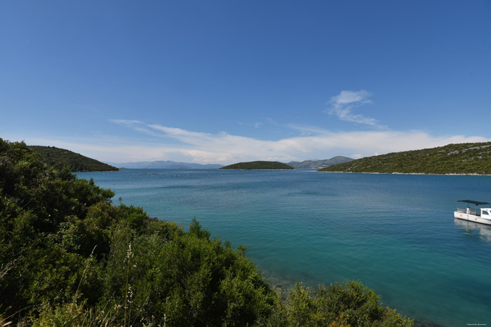 Zicht Luka Dubrava in Ston / KROATI 