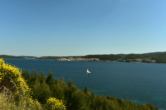 View on Adriatic Sea Orbic / CROATIA 