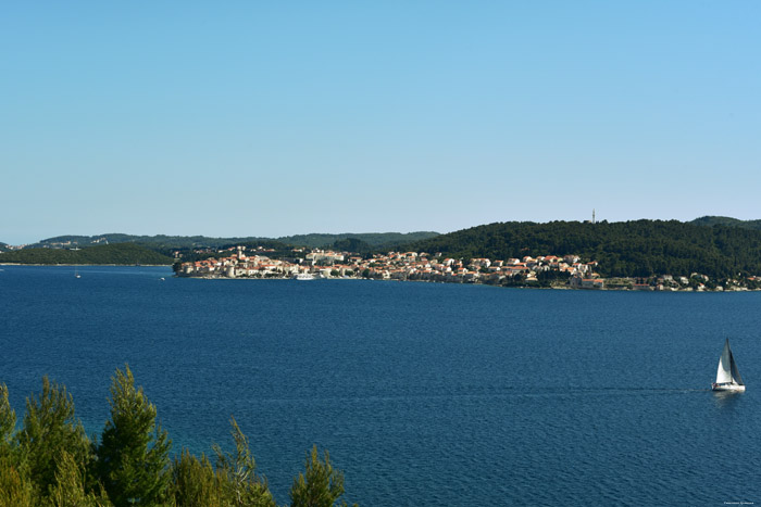 View on Adriatic Sea Orbic / CROATIA 