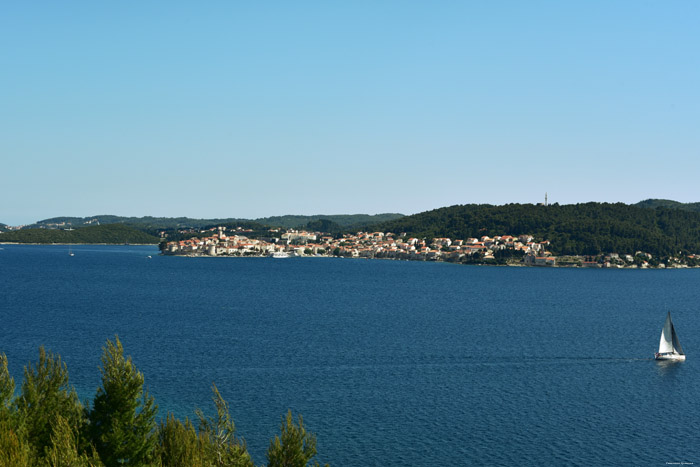 Uitzicht op zee Orbic / KROATI 